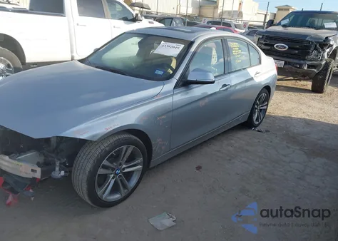 2016 BMW 328I из США, поврежденный, VIN WBA8E9C55GK646341